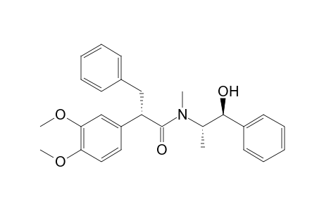 (2S)-2-(3,4-dimethoxyphenyl)-N-methyl-N-[(1S,2S)-1-oxidanyl-1-phenyl-propan-2-yl]-3-phenyl-propanamide
