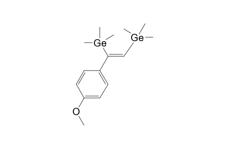 (Z)-(1-(4-Methoxyphenyl)ethene-1,2-diyl)bis(trimethylgermane)