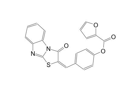 4-[(E)-(3-oxo[1,3]thiazolo[3,2-a]benzimidazol-2(3H)-ylidene)methyl]phenyl 2-furoate