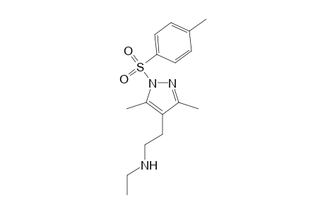 1H-Pyrazole-4-ethanamine, N-ethyl-3,5-dimethyl-1-[(4-methylphenyl)sulfonyl]-