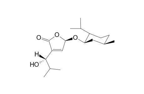 2-(1'(S)-Hydroxy-2'-methylpropyl)-4(R)-(1"R),2"(S)-,5"(R)-menthyl)oxy-2-butenolide