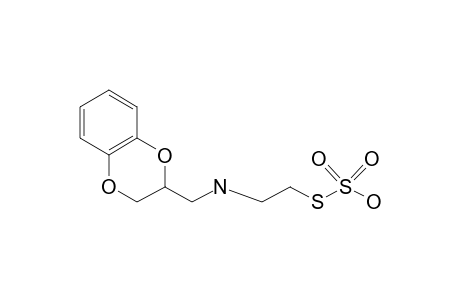 2-[N-[1,4-Benzodioxan-2-methyl]]aminoethanethiosulfuric acid