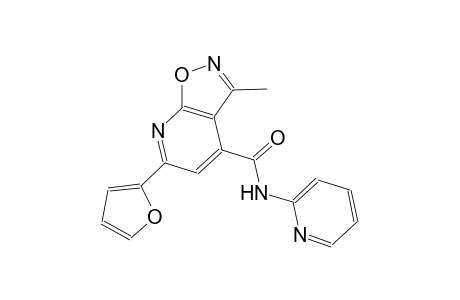 isoxazolo[5,4-b]pyridine-4-carboxamide, 6-(2-furanyl)-3-methyl-N-(2-pyridinyl)-