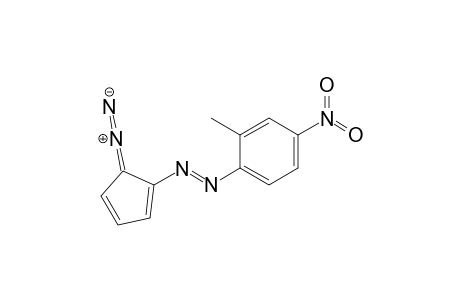 5-Diazo-1-(2'-methyl-4'-nitrophenylazo)-1,3-cyclopentadiene