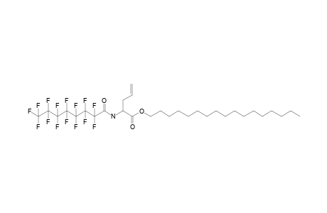 D-Allylglycine, N-pentadecafluorooctanoyl-, heptadecyl ester