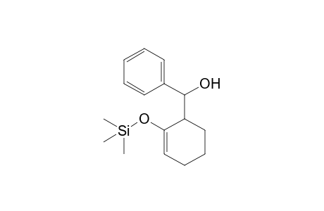 anti-3-(.alpha.-Hydroxybenzyl)-2-trimethylsiloxycyclohexene
