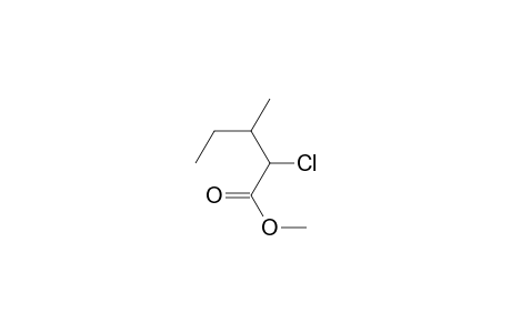 Methyl 2-chloro-3-methyl-pentanoate
