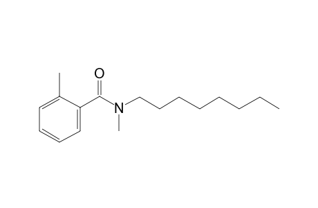 Benzamide, 2-methyl-N-methyl-N-octyl-