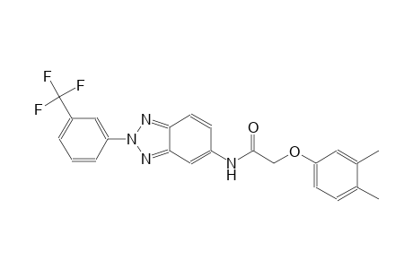 acetamide, 2-(3,4-dimethylphenoxy)-N-[2-[3-(trifluoromethyl)phenyl]-2H-1,2,3-benzotriazol-5-yl]-