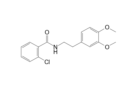 o-chloro-N-(3,4-dimethoxyphenethyl)benzamide