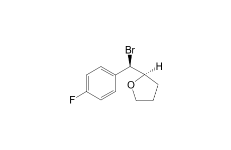 (2R)-Tetrahydro-2-[(R)-bromo(4-fluorophenyl)methyl]furan