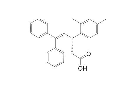 5,5-Diphenyl-3-(2,4,6-trimethylphenyl)pent-4-enoic acid