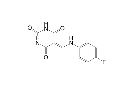 5-[(4-fluoroanilino)methylene]-2,4,6(1H,3H,5H)-pyrimidinetrione