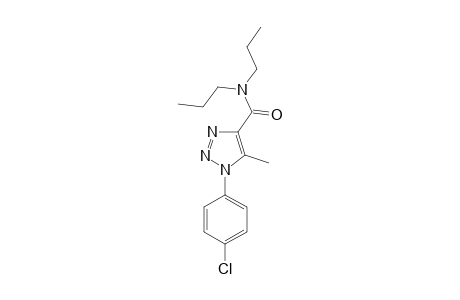 1-(4-Chlorophenyl)-5-methyl-N,N-dipropyl-1H-1,2,3-triazole-4-carboxamide