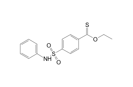 p-(phenylsulfamoyl)thiobenzoic acid, o-ethyl ester