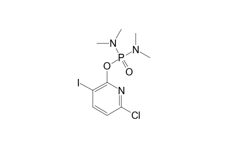 6-CHLORO-2-[[BIS-(DIMETHYLAMINO)-PHOSPHORYL]-OXY]-3-IODOPYRIDINE