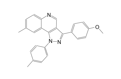 methyl 4-[8-methyl-1-(4-methylphenyl)-1H-pyrazolo[4,3-c]quinolin-3-yl]phenyl ether