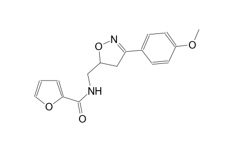 N-{[3-(4-methoxyphenyl)-4,5-dihydro-5-isoxazolyl]methyl}-2-furamide