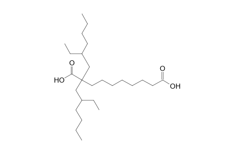 2,2-bis(2-ethylhexyl)decanedioic acid