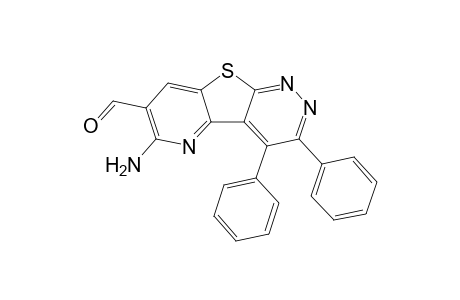 6-Amino-3,4-diphenylpyrido[2',3':4,5]thieno[2,3-c]pyridazine-7-carbaldehyde