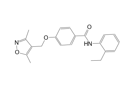 benzamide, 4-[(3,5-dimethyl-4-isoxazolyl)methoxy]-N-(2-ethylphenyl)-