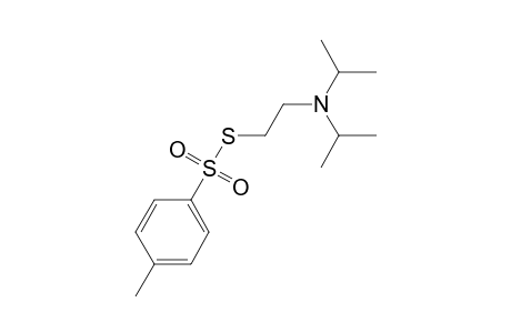.beta.-(Diisoproylamino)ethyl p-toluenethiosulfonate