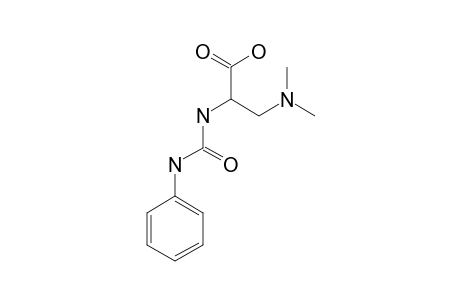 3-DIMETHYLAMINO-2-(3-PHENYLUREIDO)-PROPANOIC-ACID