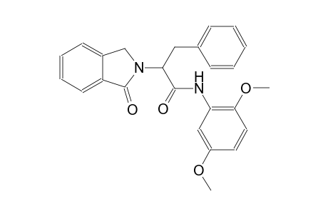 1H-isoindole-2-acetamide, N-(2,5-dimethoxyphenyl)-2,3-dihydro-1-oxo-alpha-(phenylmethyl)-