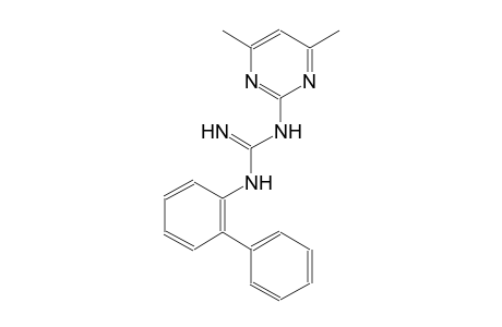 2-{[[(4,6-dimethyl-2-pyrimidinyl)amino](imino)methyl]amino}-1,1'-biphenyl