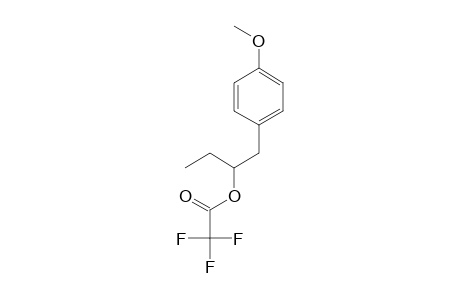1-(4-Methoxyphenyl)-2-trifluoroacetoxybutane