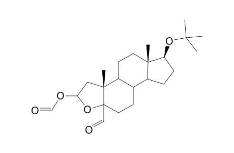 17-tert-Butoxy-2-formyloxy-5-formyl-2a-oxa-A-norandrostane