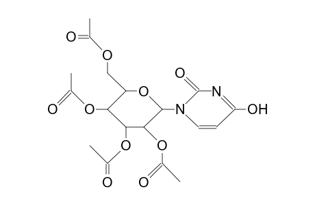 1-B-D-Glucopyranosyl-2,4-pyrimidinedione tetraacetate