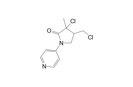 3-Chloro-4-(chloromethyl-3-methyl-1-(4-pyridyl)pyrrolidin-2-one