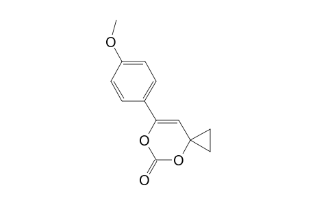 7-(4-Methoxyphenyl)-4,6-dioxa-5-carbonyl-spiro[2,5]-7-octene