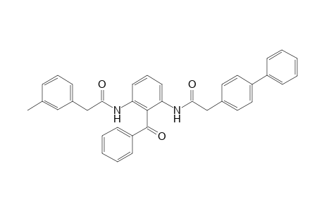 N-{2'-Benzoyl-4'-[(4"-biphenyl)acetylamino]phenyl}-4-tolylacetamide