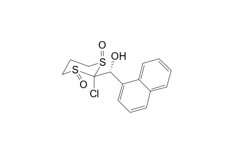 (R)-2-Chloro-1,3-dioxo-1.lamba.(4),3.lamba.(4)-1,3-dithian-2-yl]naphthylmethanol