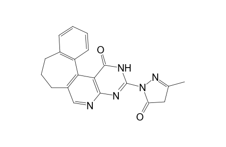 3-(3-Methyl-5-oxo-4,5-dihydro-pyrazol-1-yl)-2,7,8,9-tetrahydro-2,4,5-triaza-benzo[6,7]cyclohepta[1,2-a]naphthalen-1-one