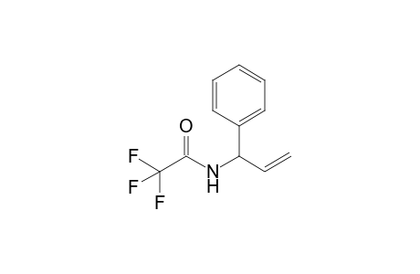 2,2,2-trifluoro-N-(1-phenyl-2-propenyl)acetamide