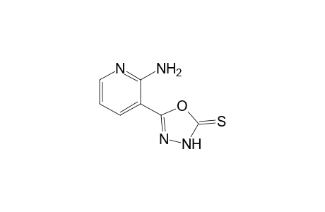 5-(2-amino-3-pyridinyl)-3H-1,3,4-oxadiazole-2-thione