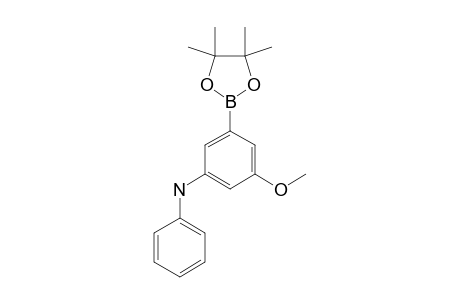 N-PHENYL-3-METHOXY-5-(4,4,5,5-TETRAMETHYL-1,3,2-DIOXABOROLYL)-ANILINE