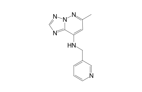 [1,2,4]Triazolo[1,5-b]pyridazin-8-amine, 6-methyl-N-(3-pyridinylmethyl)-