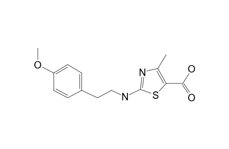 2-{[2-(4-Methoxyphenyl)ethyl]amino}-4-methyl-1,3-thiazole-5-carboxylic acid