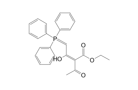 [(E)-2-Hydroxy-3-ethoxycarbonyl-4-oxopent-2-enylidene]triphenylphosphorane