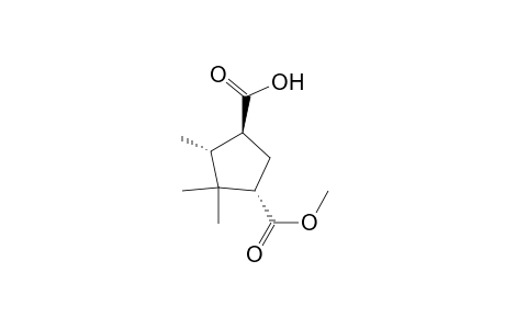 (1S,2R,4S)-4-carbomethoxy-2,3,3-trimethyl-cyclopentanecarboxylic acid