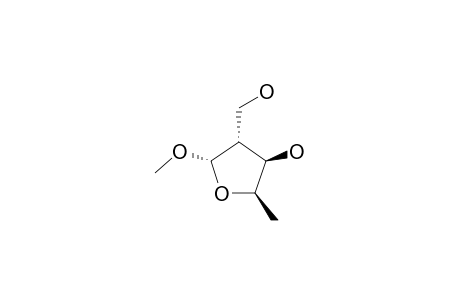 METHYL-2,5-DIDEOXY-2-C-(HYDROXYMETHYL)-ALPHA-D-XYLO-PENTOFURANOSIDE