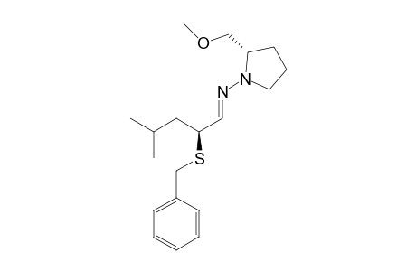 (E)-[(2S)-2-(benzylthio)-4-methyl-pentylidene]-[(2S)-2-(methoxymethyl)pyrrolidino]amine