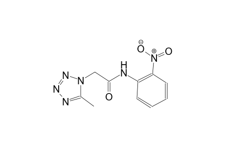 2-(5-methyl-1H-tetraazol-1-yl)-N-(2-nitrophenyl)acetamide