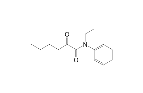 N-Ethyl-2-oxo-N-phenylhexanamide