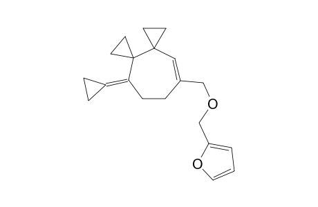 2-(11-Cyclopropylidenedispiro[2.0.2.5]undec-7-en-8-ylmethoxymethyl)furan