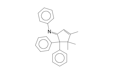 Cyclopentene, 2,3,3-trimethyl-4,4-diphenyl-5-phenylimino-